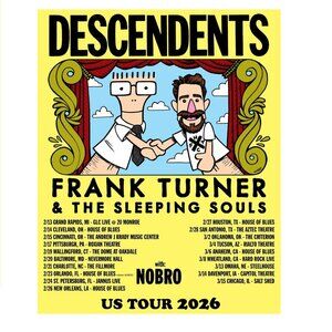 Descendents, Frank Turner & The Sleeping Souls 2026 Poster